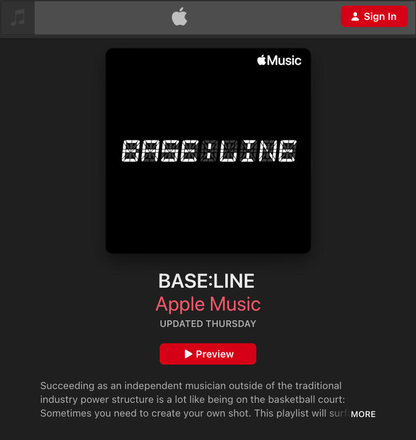 Ernest Baker Writer Creative Director Apple Music