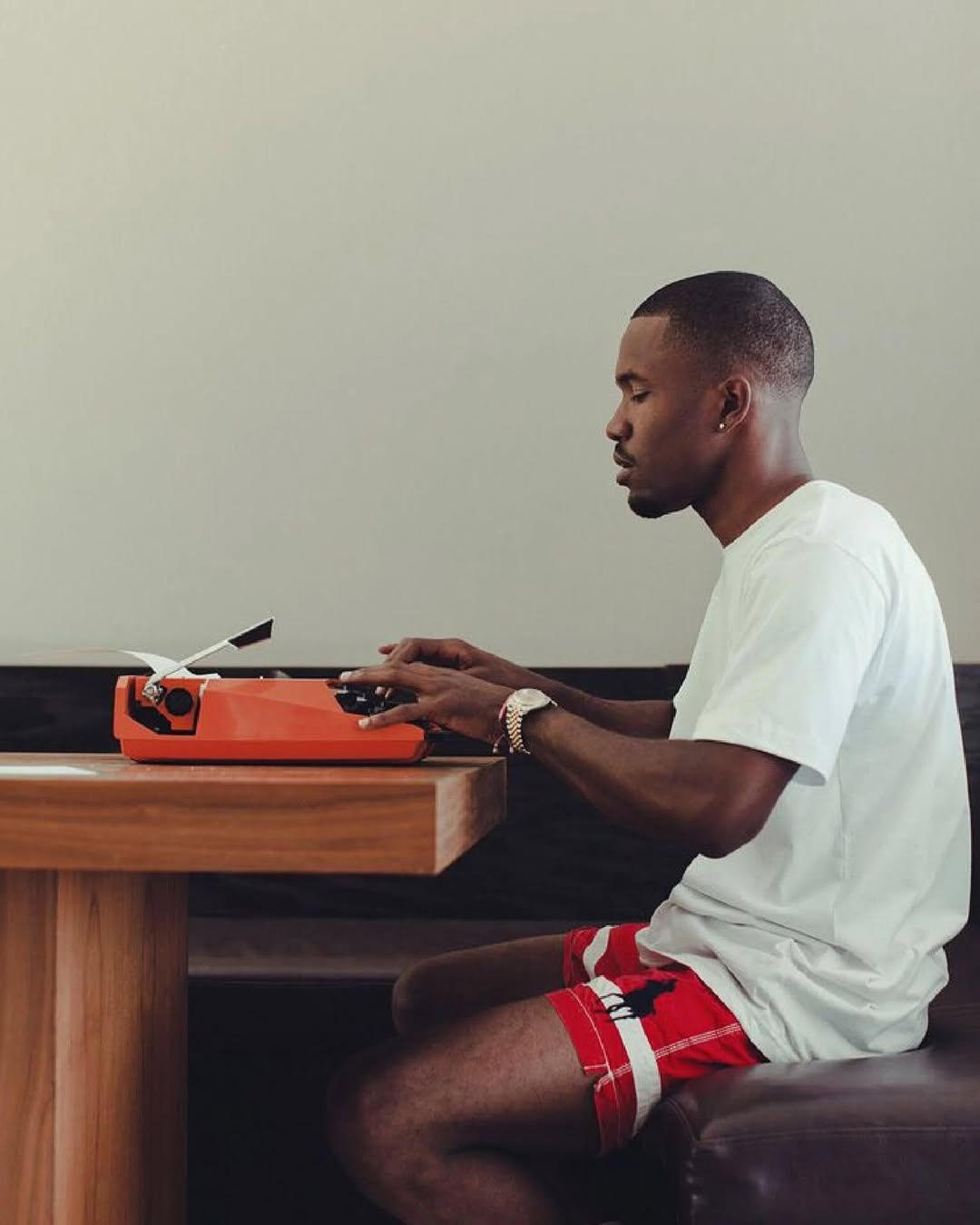 Ernest Baker Writer Creative Director Frank Ocean